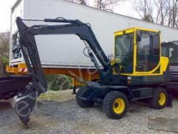 Каталог запчастей для колесного экскаватора Samsung MX 6W-2H