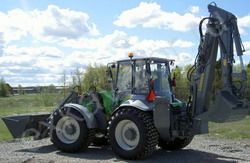 Ремонт экскаватора-погрузчика Lannen 8800E