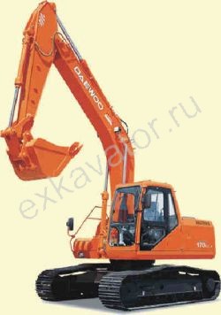 Ремонт гусеничного экскаватора Daewoo SOLAR 170LC-V