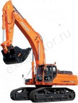 Запчасти для гусеничного экскаватора Doosan DX520LC