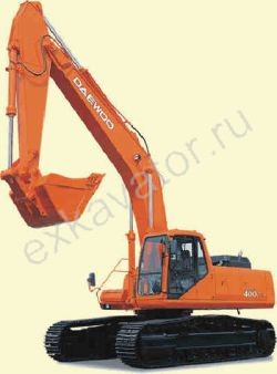 Ремонт гусеничного экскаватора Daewoo SOLAR 400LC-V