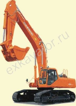 Ремонт гусеничного экскаватора Daewoo SOLAR 450LC-V