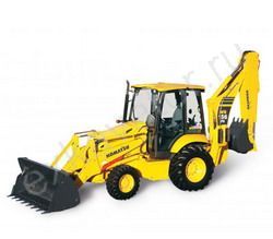 Запчасти для экскаватора-погрузчика Komatsu WB156-5