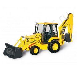 Каталог запчастей для экскаватора-погрузчика Komatsu WB156PS-5