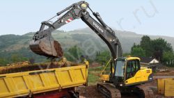 Ремонт гусеничного экскаватора Volvo EC160C