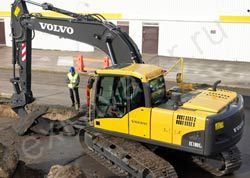 Ремонт гусеничного экскаватора Volvo EC180C