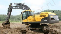 Ремонт гусеничного экскаватора Volvo EC360C