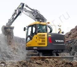 Ремонт гусеничного экскаватора Volvo ECR145C