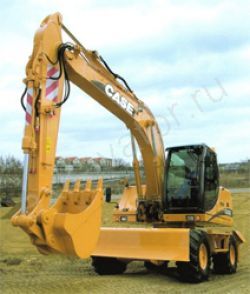 Ремонт колесного экскаватора Case WX95 Series 2