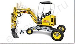 Каталог запчастей для нестандартного экскаватора Menzi Muck A20