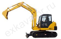 Каталог запчастей для гусеничного экскаватора Foton FR90-7