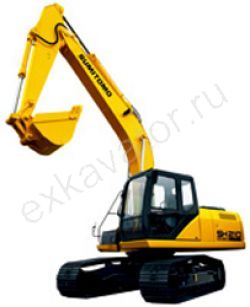 Ремонт гусеничного экскаватора Sumitomo SH210-5