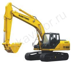 Ремонт гусеничного экскаватора Sumitomo SH240-5