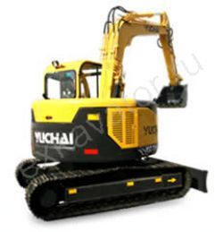 Каталог запчастей для гусеничного экскаватора YUCHAI YC 75SR