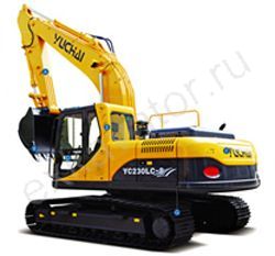 Каталог запчастей для гусеничного экскаватора YUCHAI YC 230LC-8