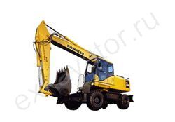 Запчасти для колесного экскаватора Komatsu PW220-7