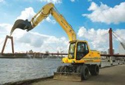 Ремонт колесного экскаватора ETEC 814 М