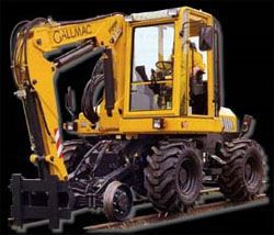 Ремонт колесного экскаватора Gallmac RMW 115