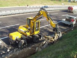 Ремонт колесного экскаватора Gallmac WMW 115 TRS