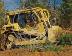 Каталог запчастей для бульдозера Caterpillar D7R (серия II)