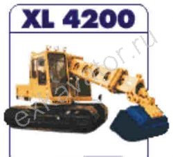 Каталог запчастей для гусеничного экскаватора Gradall XL4200II