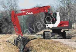 Ремонт гусеничного экскаватора O&K RH City