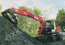 Ремонт колесного экскаватора O&K MH 4,5