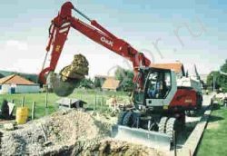 Ремонт колесного экскаватора O&K MH 5 Сompact