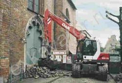 Ремонт колесного экскаватора O&K MH Сity Ремонт колесного экскаватора O&K MH Сity