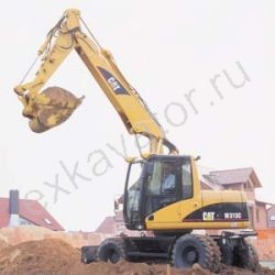 Запчасти для колесного экскаватора Caterpiller M312