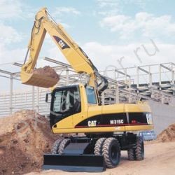 Запчасти для колесного экскаватора Caterpillar M315