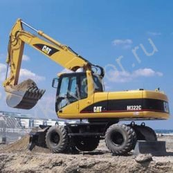 Запчасти для колесного экскаватора Caterpillar M320