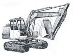 Запчасти для гусеничного экскаватора Атек ЭО-5015А