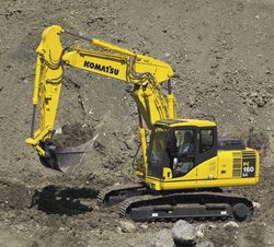 Запчасти для гусеничного экскаватора Komatsu PC160LC-7B