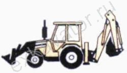 Запчасти для экскаватора-погрузчика Атек 999Е-3