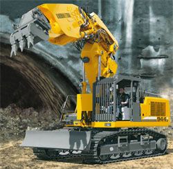 Каталог запчастей для нестандартного экскаватора Liebherr R 934 B
