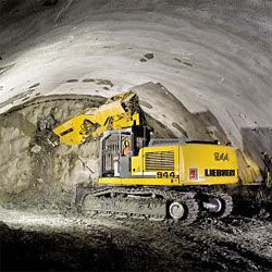 Запчасти для нестандартного экскаватора Liebherr R 944 C Litronic (туннельный)