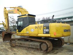 Запчасти для гусеничного экскаватора Komatsu PC350LC-7
