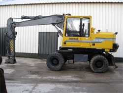 Каталог запчастей для колесного экскаватора Akerman EW130