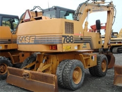 Ремонт колесного экскаватора Case 788