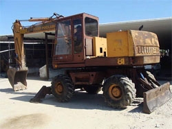 Ремонт колесного экскаватора Case 81 P