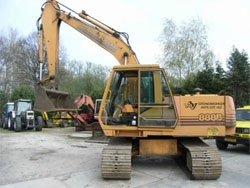 Ремонт колесного экскаватора Case 888 B