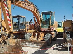 Ремонт колесного экскаватора Case 888 BP