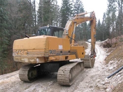 Ремонт колесного экскаватора Case 988