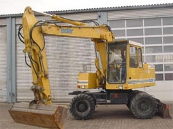 Ремонт колесного экскаватора Eder M815B