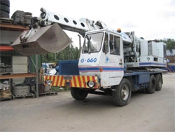 Ремонт колесного экскаватора Gradall G660