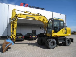 Запчасти для колесного экскаватора Komatsu PW140-7