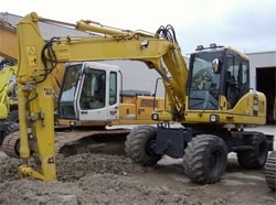 Запчасти для колесного экскаватора Komatsu PW160-7K