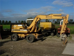 Ремонт колесного экскаватора Liebherr A 902