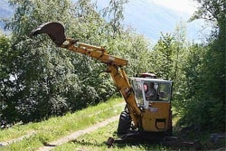 Ремонт колесного экскаватора Menzi 3000EHA Ремонт колесного экскаватора Menzi 3000EHA